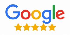 Google logo, Google 5 star review