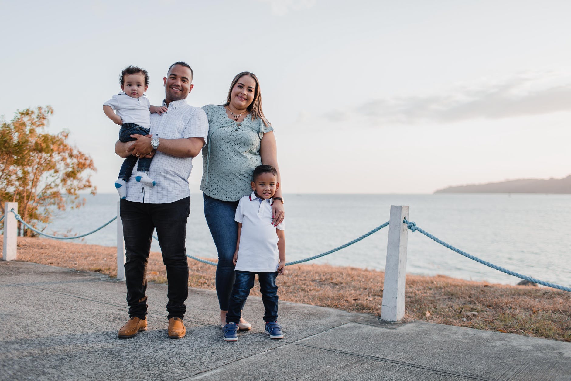 Family young African American family, term life insurance, millennium brokers