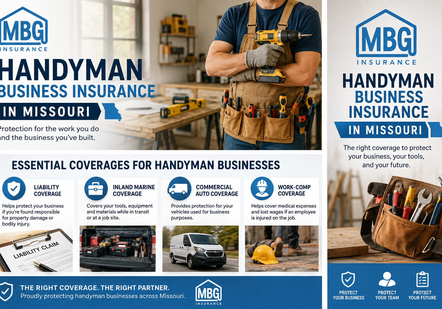types of insurance a Handyman may need